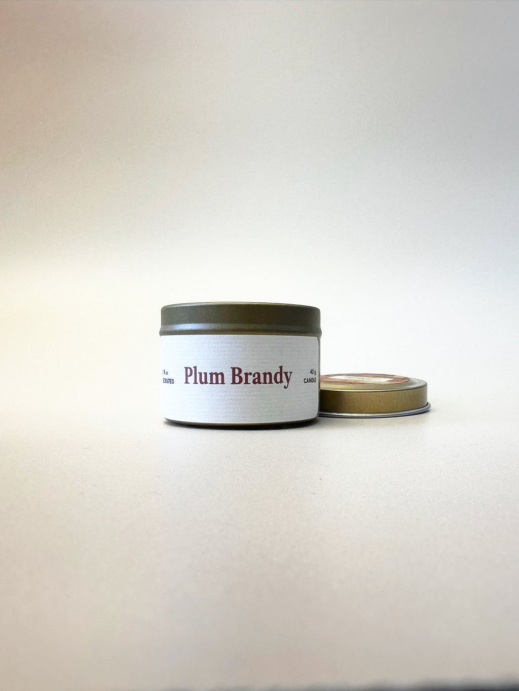 Plum Brandy Candlette